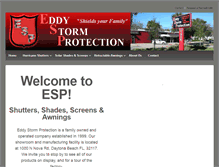 Tablet Screenshot of eddystormprotection.com